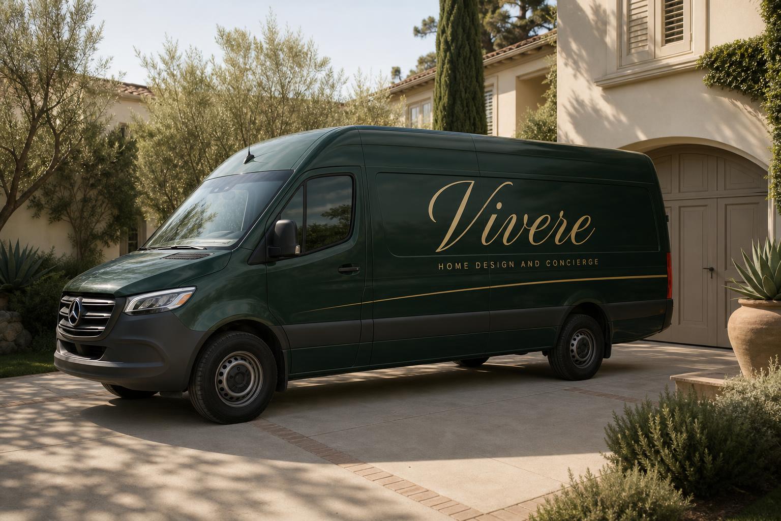 Vivere branded service van